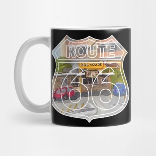 The Dog House on Route 66, in Albuquerque New Mexico - WelshDesigns Mug